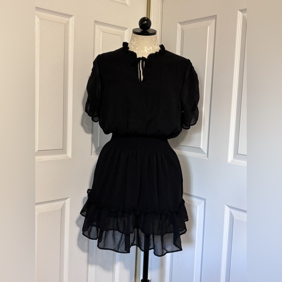 Forever 21 Dresses & Skirts - Forever 21 Black Ruffled Dress